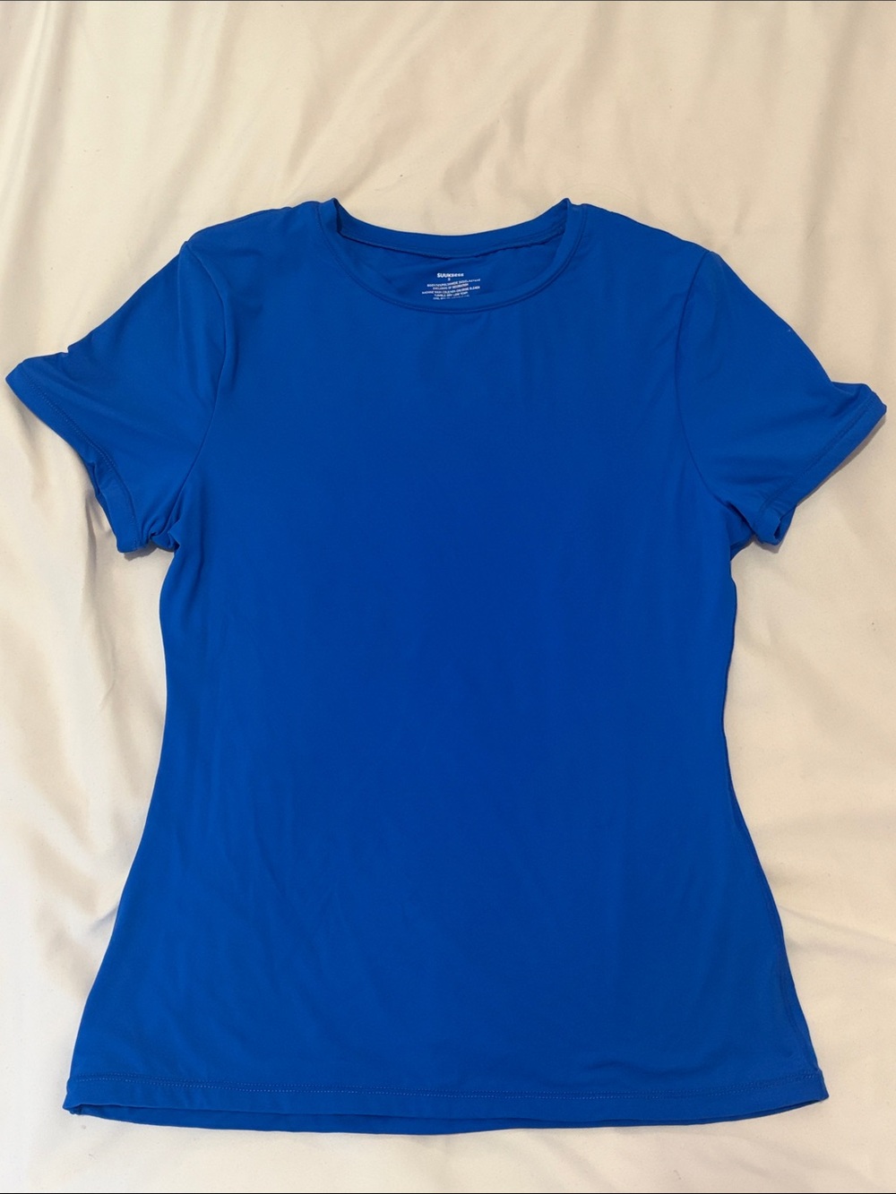 Women’s Short Sleeve Crew Tee - Electric Blue
